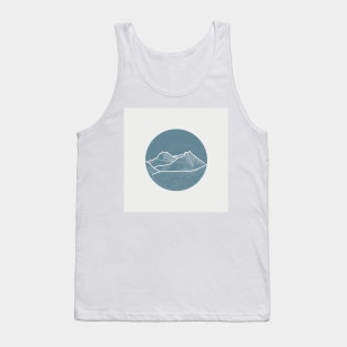 Abstract Mountains Tank Top